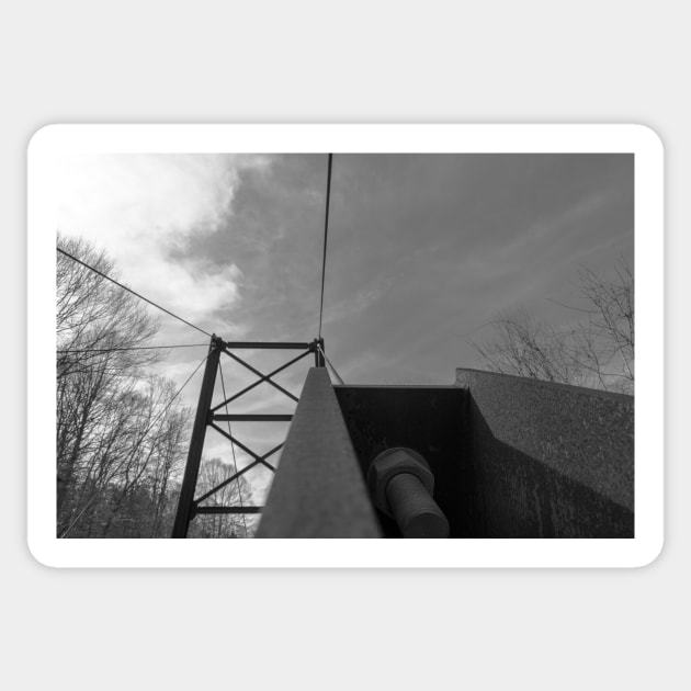 Cable Bridge Sticker by Ckauzmann